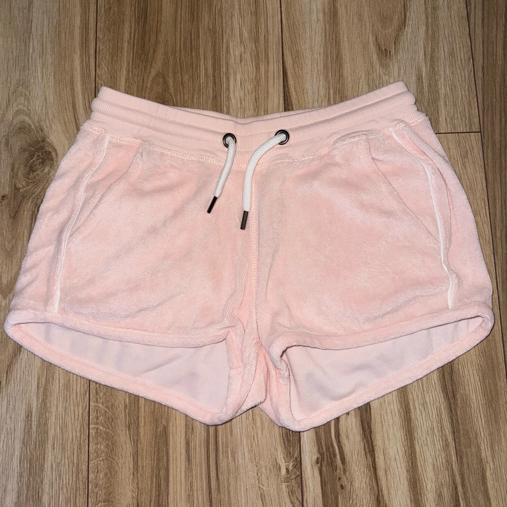 Women's JOTT Pink Terry Cloth Shorts